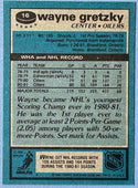 Wayne Gretzky Unsigned 1981-82 Topps Hockey Card #16