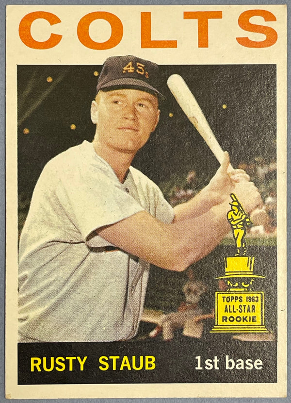 Rusty Staub 1964 Topps All Star Rookie Card #109