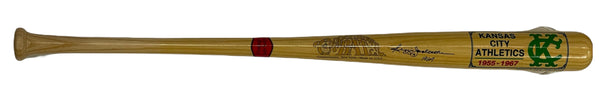 Reggie Jackson Autographed Cooperstown Bat MLB Team Series KC Athletics (Beckett)