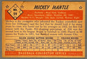 Mickey Mantle 1953 Bowman Baseball Card #59