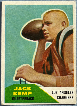 Jack Kemp 1960 Fleer Football Card #124