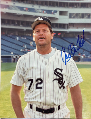Carlton Fisk Autographed 8x10 Baseball Photo (Beckett)