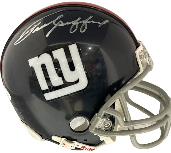 Frank Gifford Autographed New York Giants Mini Helmet (JSA)