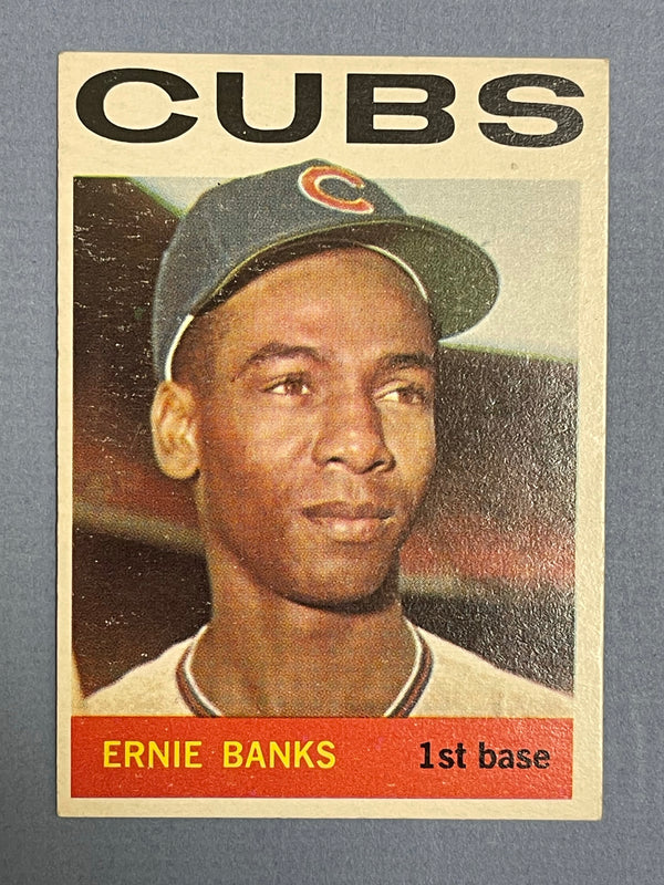 Ernie Banks 1964 Topps Baseball Card #55