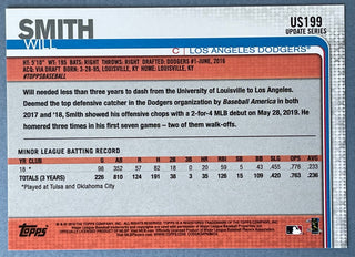 Will Smith 2019 Topps Update Series Rookie Card US199