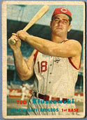 Ted Kluszewski 1957 Topps baseball Card #165