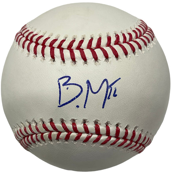 Brandon Marsh autographed Official Major League Baseball (JSA)