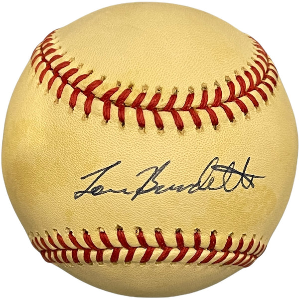 Lou Burdette Autographed Official Baseball (JSA)