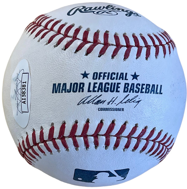 Christian Yelich Autographed Official Major League Baseball (JSA)