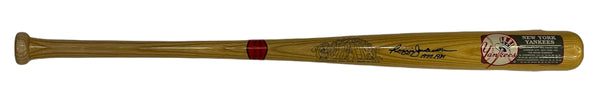 Reggie Jackson Autographed Cooperstown Bat MLB Team Series Yankees (Beckett)