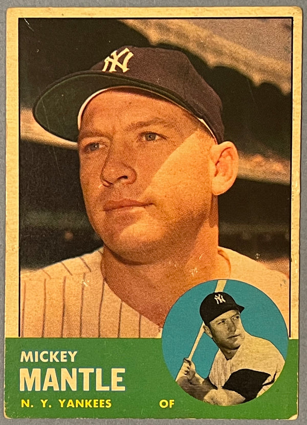 mickey mantle baseball card