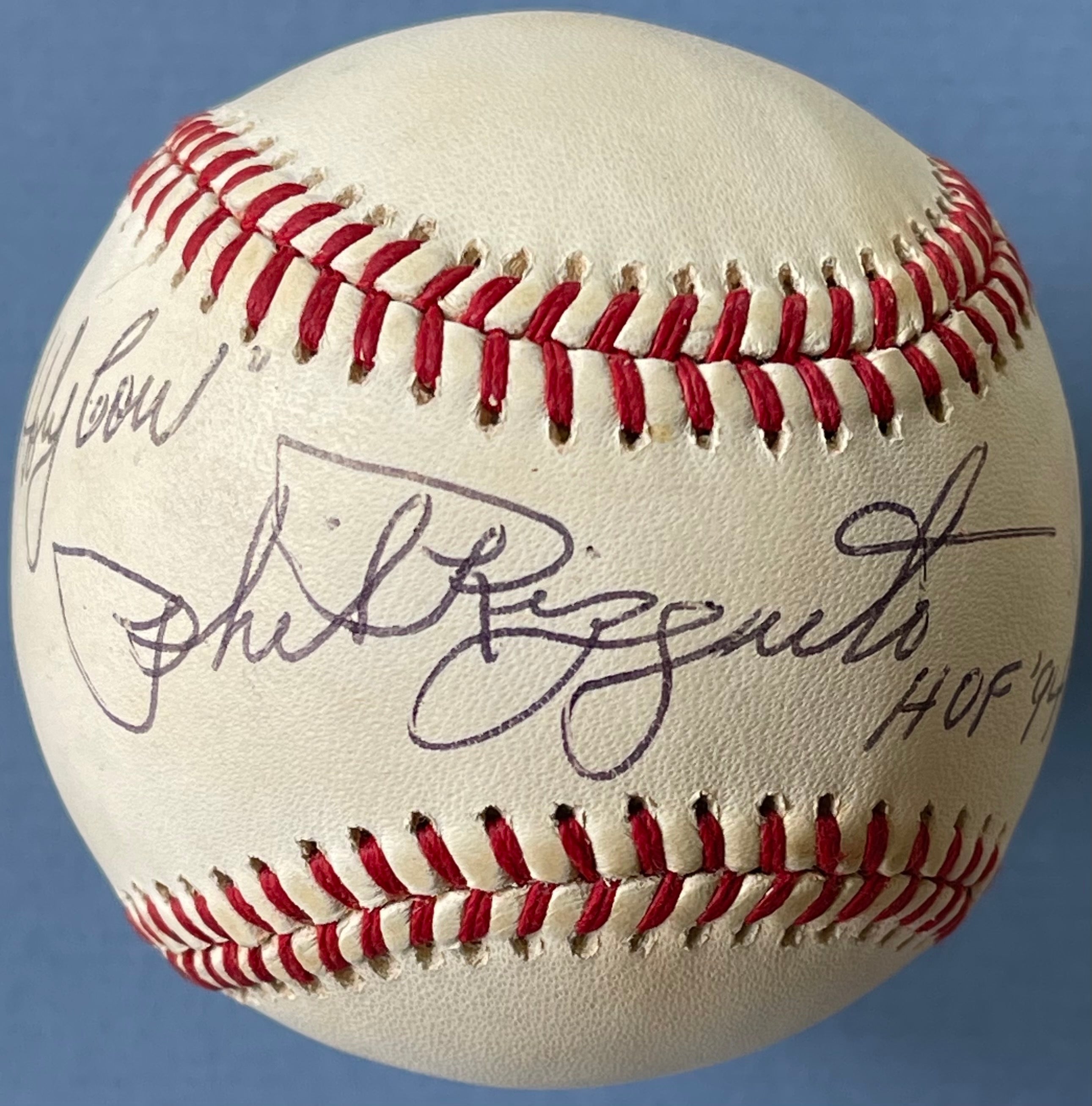 Phil Rizzuto autographed Official Major League Baseball | Hollywood ...