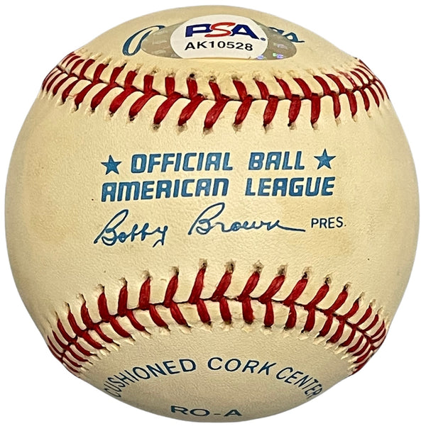 Roger Clemens Autographed Official Baseball (PSA)