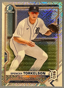Spencer Torkelson 2021 Bowman Chrome Rookie Card #BCP-96