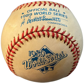 1989 Unsigned Bart Giamatti Official World Series Baseball