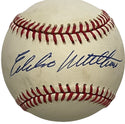 Eddie Mathews Autographed Official Baseball (JSA)