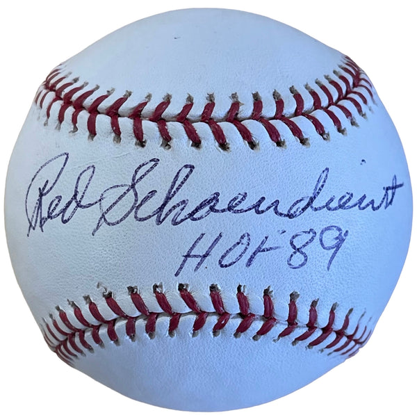 Red Schoendienst Autographed Official Major League Baseball (JSA)