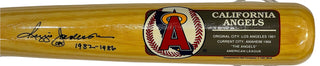 Reggie Jackson Autographed Cooperstown Bat MLB Team Series Angels (Beckett)