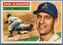 Enos Slaughter 1956 Topps baseball Card #109