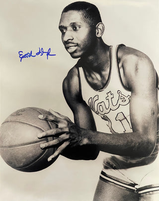 Earl Lloyd Autographed 8x10 Basketball Photo