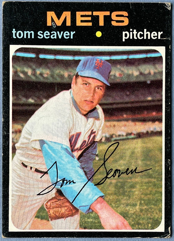 1971 Topps #160 Tom Seaver HOF New York Mets PSA 6 EX-MTg - Duck's Dugout