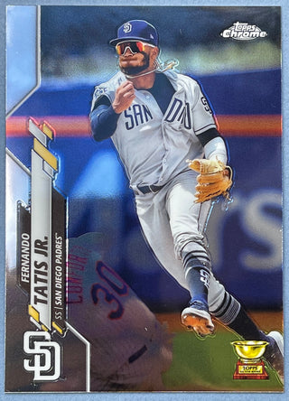 Fernando Tatis Jr 2020 Topps Chrome Card #84