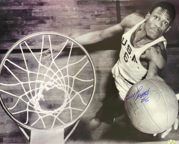 Bill Russell Autographed University of San Francisco 16x20 Photo