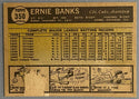 Ernie Banks 1961 Topps Baseball Card #350