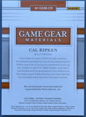 Cal Ripken Jr 2020 National Treasures Game Gear Materials Card #72/99