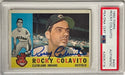 Rocky Colavito Autographed 1960 Topps Card #400 (PSA)