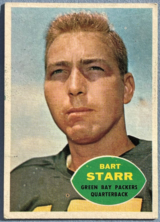 Bart Starr 1960 Topps Football Card #51