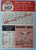 Whitey Ford 1953 Topps baseball Card #207