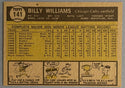 Billy Williams 1961 Topps Baseball Card #141