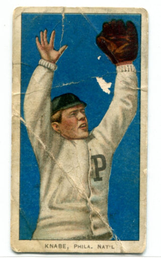 Otto Knabe 1909-11 T206 Sweet Caporal Tobacco Card