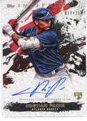 Christian Pache Autographed 2021 Topps Inception Rookie Card #RESA-CPA