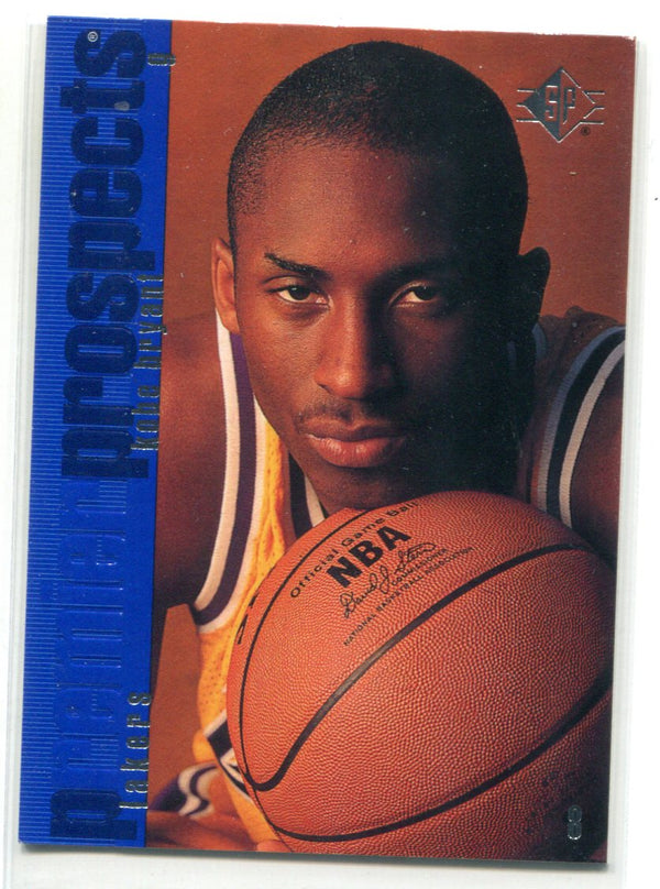 Kobe Bryant 1997 Upper Deck SP Premiere Prospects #134 Card