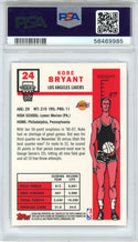 Kobe Bryant 2007 Topps Chrome 1957-85 Variation Card #24 (PSA)