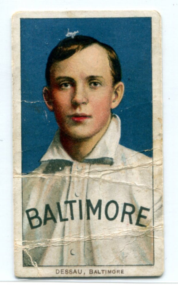 Rube Dessau 1909-11 T206 Piedmont Tobacco Card