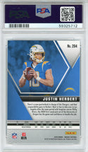 Justin Herbert 2020 Panini Mosaic Rookie Card #204 (PSA Gem Mint 10)