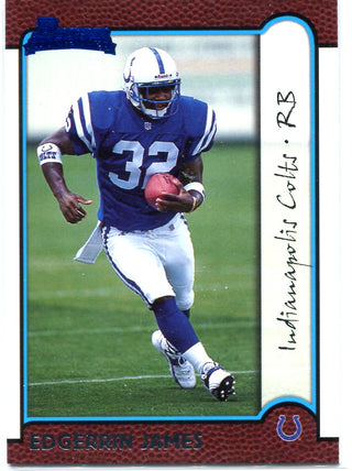 Edgerrin James 1999 Bowman Rookie Card