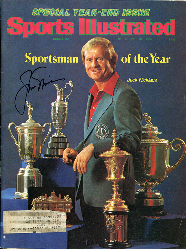 Jack Nicklaus Signed Sports Illustrated Magazine 12/25/78-1/1/79 (JSA)