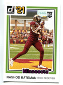 Rashod Batemon 2021 Panini Chronicles Donruss Draft Picks #43 RC