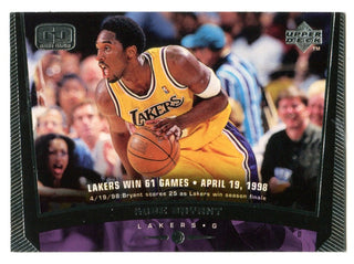 Kobe Bryant 1998 Upper Deck #75 Card