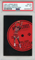 Michael Jordan 1997 Upper Deck Records Collection Card #RC30 (PSA NM-MT 8)