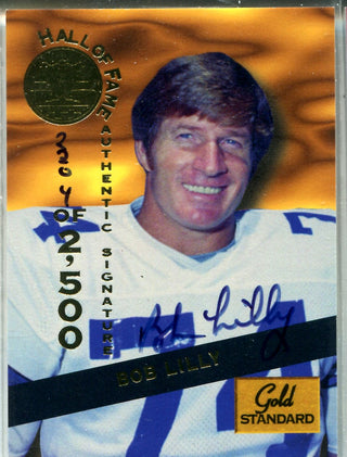 Bob Lilly 1994 Gold Standard Autographed Card #2204/2500