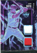 Juan Soto 2020 Diamond Kings Game Worn Jersey Card