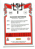 Rashod Batemon 2021 Panini Chronicles Donruss Draft Picks #43 RC