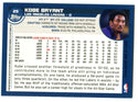 Kobe Bryant 2002 Topps #25 Card