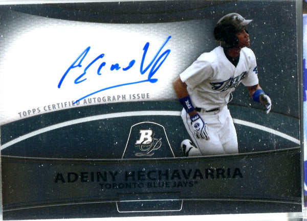 Adeiny Hechavarria 2010 Bowman Platinum Autographed Rookie Card