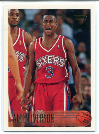 Allen Iverson 1996-97 Topps Rookie Card #171